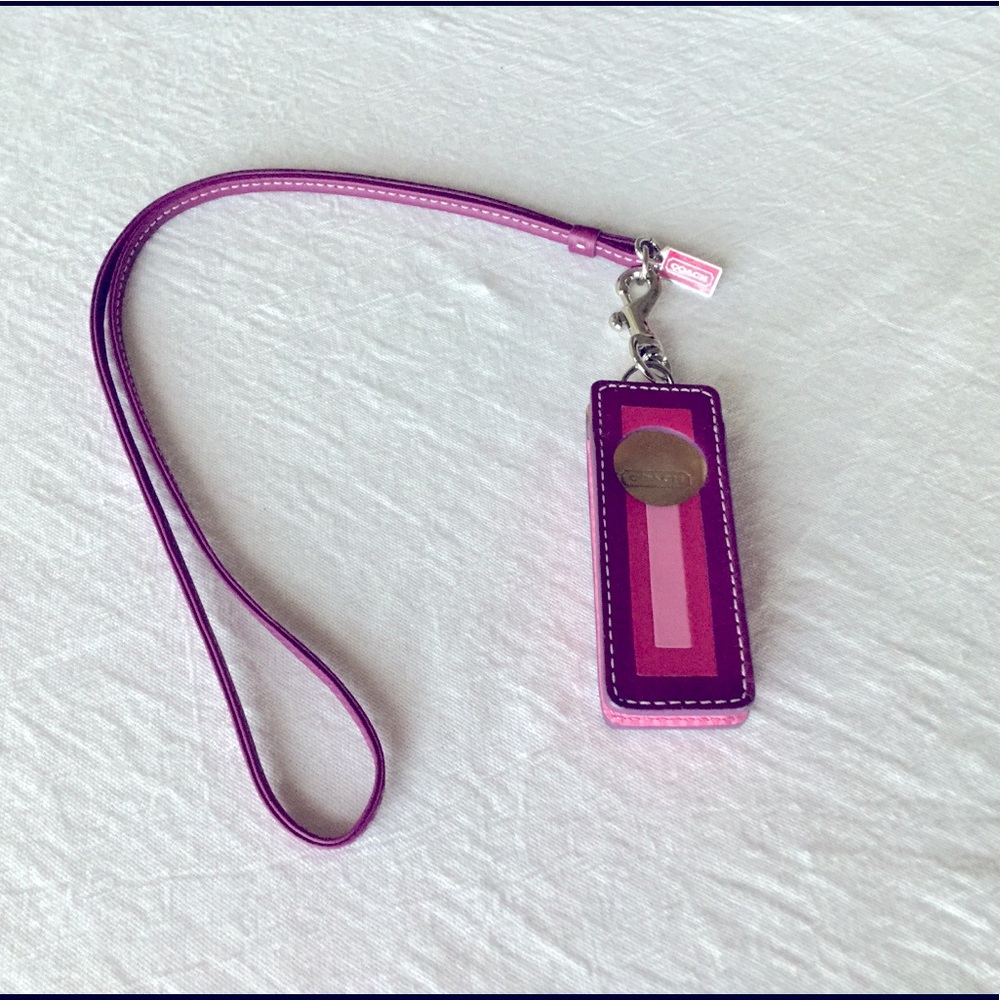 Coach leather case for 1st generation iPod shuffle